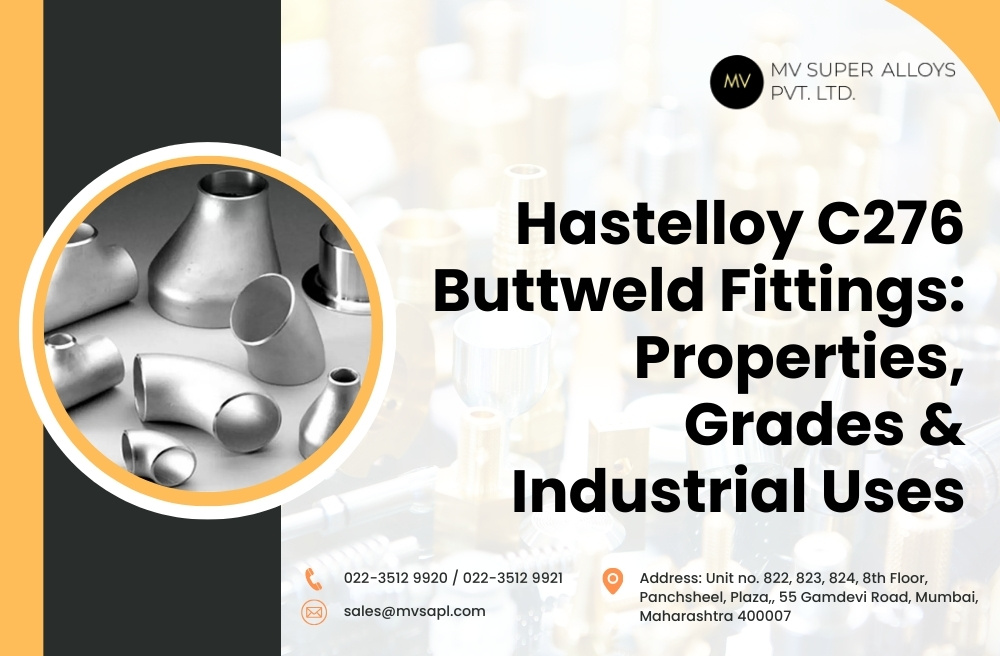 hastelloy c276 buttweled fittings